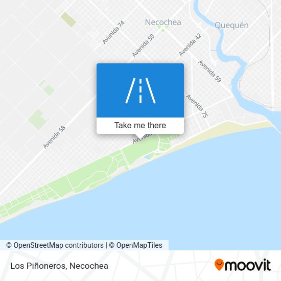 Mapa de Los Piñoneros