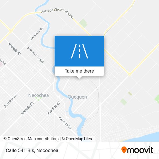 Mapa de Calle 541 Bis