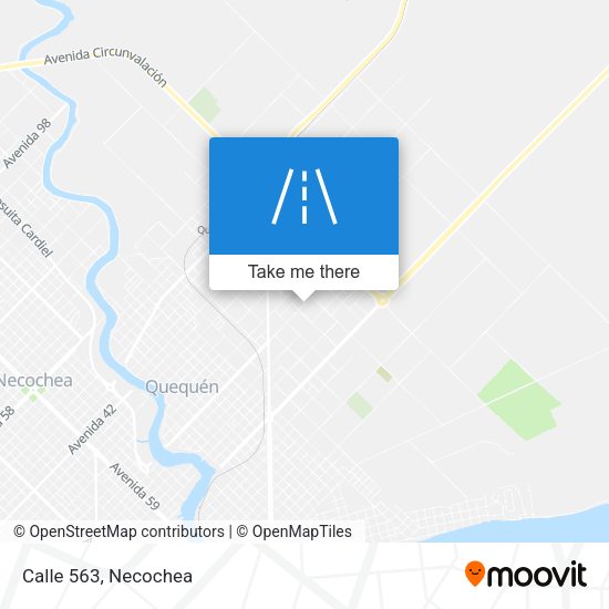 Mapa de Calle 563
