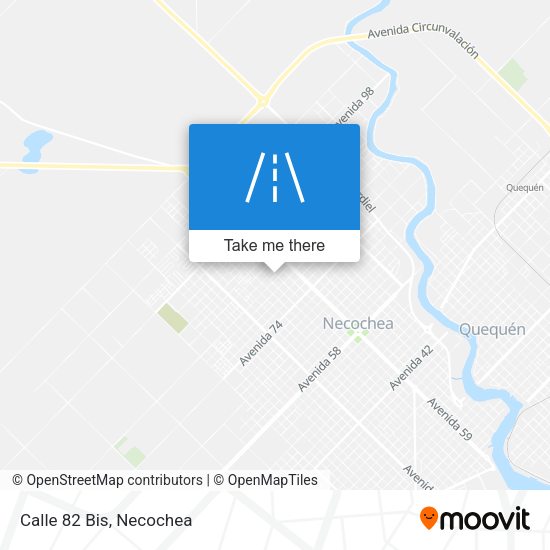 Mapa de Calle 82 Bis