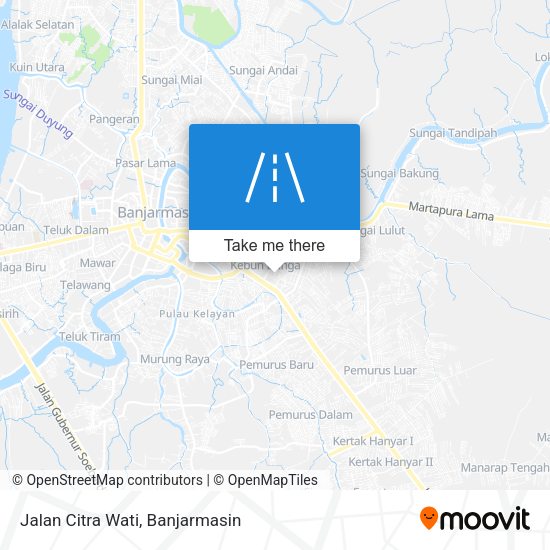 Jalan Citra Wati map