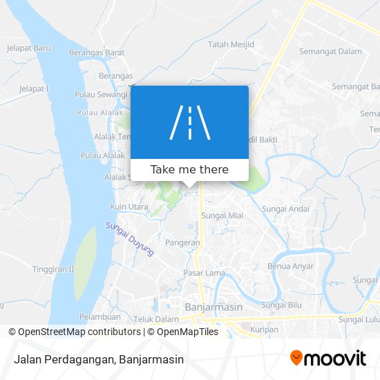 Jalan Perdagangan map