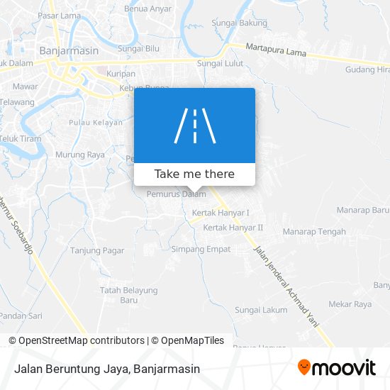 Jalan Beruntung Jaya map