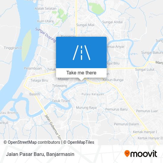 Jalan Pasar Baru map
