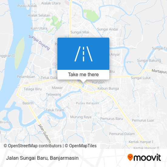 Jalan Sungai Baru map