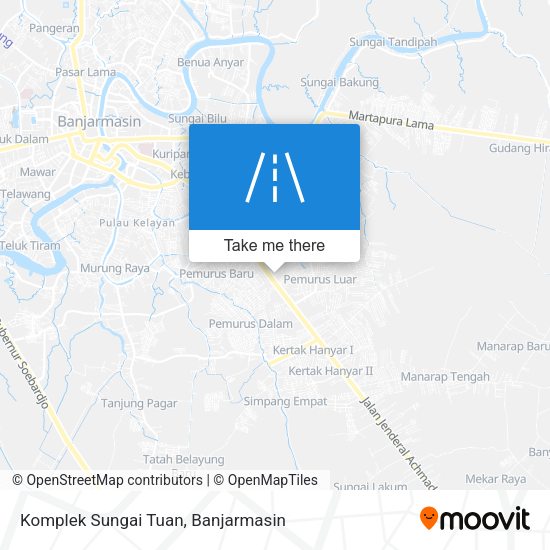 Komplek Sungai Tuan map