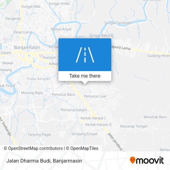 Jalan Dharma Budi map