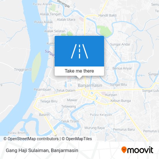 Gang Haji Sulaiman map