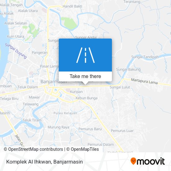 Komplek Al Ihkwan map