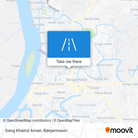 Gang Khairul Aman map