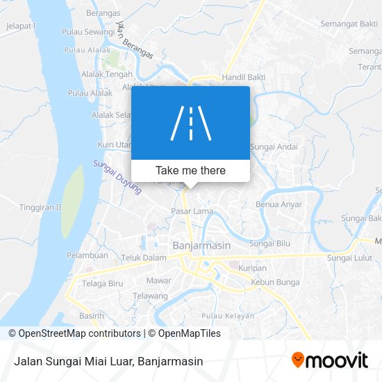 Jalan Sungai Miai Luar map