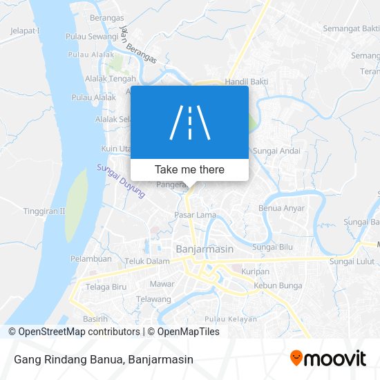 Gang Rindang Banua map