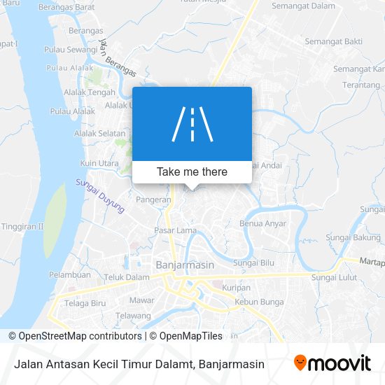 Jalan Antasan Kecil Timur Dalamt map