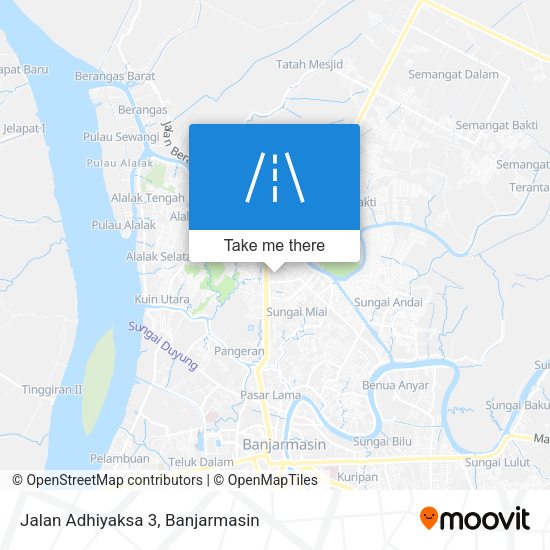 Jalan Adhiyaksa 3 map