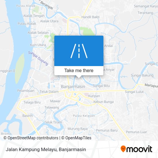Jalan Kampung Melayu map