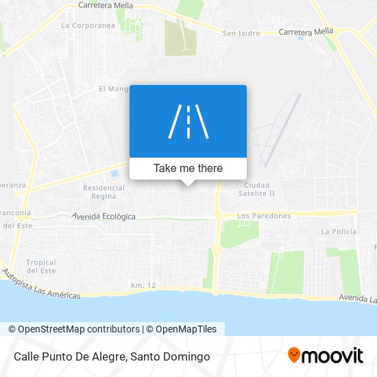 Calle Punto De Alegre map