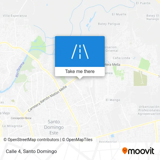 Mapa de Calle 4