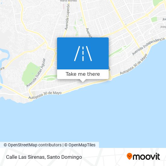 Calle Las Sirenas map