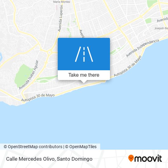 Calle Mercedes Olivo map