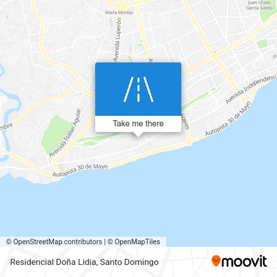 Residencial Doña Lidia map