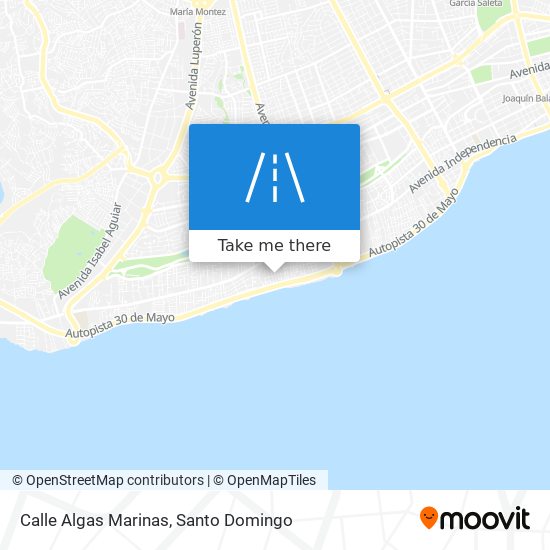 Calle Algas Marinas map