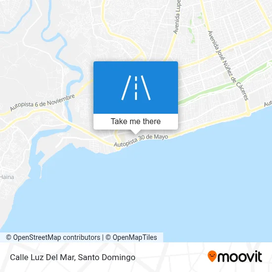 Mapa de Calle Luz Del Mar