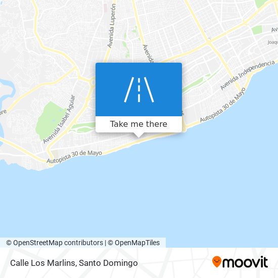 Calle Los Marlins map