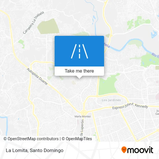 La Lomita map