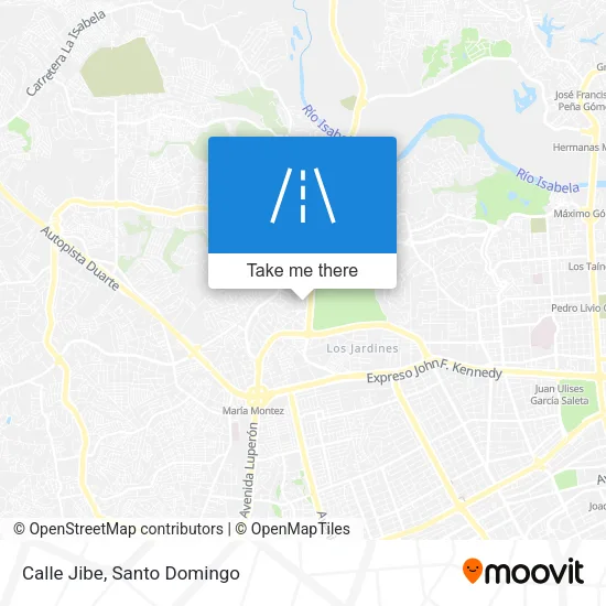 Mapa de Calle Jibe