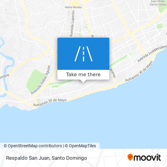 Respaldo San Juan map