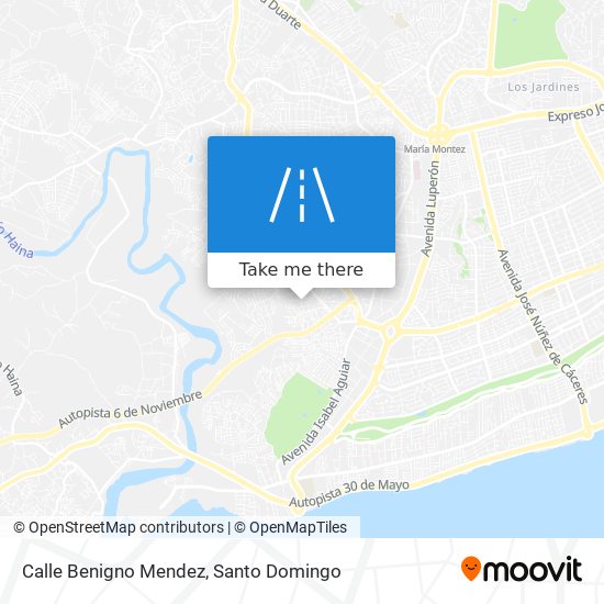 Calle Benigno Mendez map