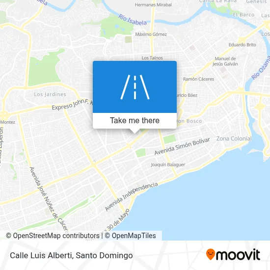 Mapa de Calle Luis Alberti
