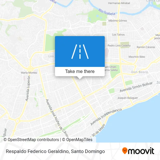 Respaldo Federico Geraldino map