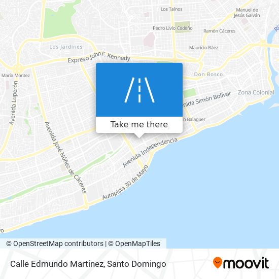 Calle Edmundo Martinez map