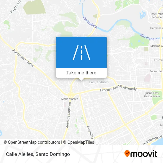 Mapa de Calle Alelies