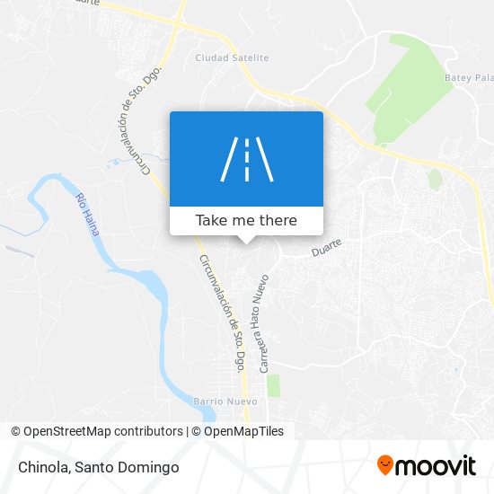 Chinola map
