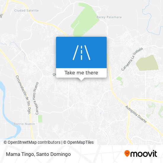 Mama Tingo map