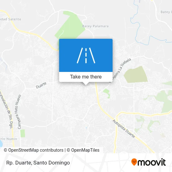Mapa de Rp. Duarte
