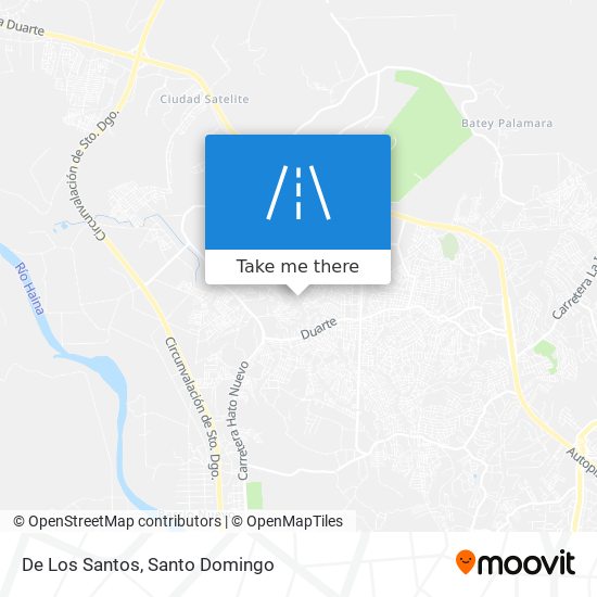 De Los Santos map