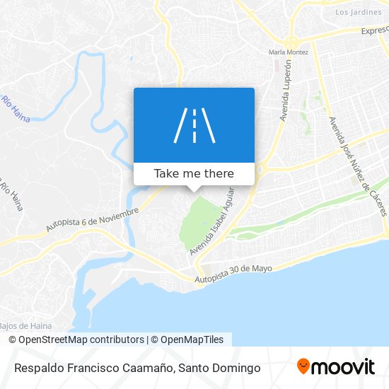 Respaldo Francisco Caamaño map