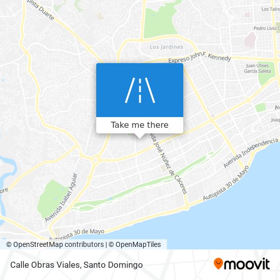 Calle Obras Viales map