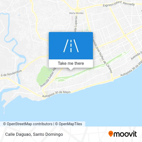 Mapa de Calle Daguao