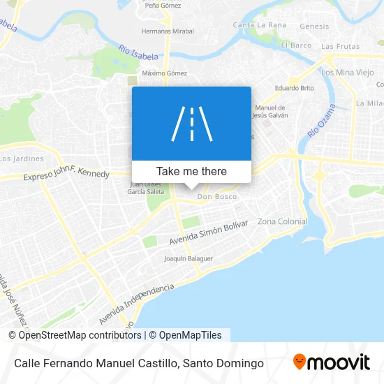 Calle Fernando Manuel Castillo map