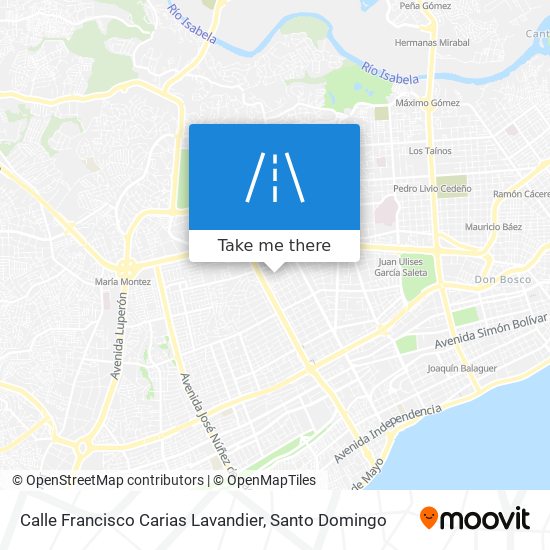 Calle Francisco Carias Lavandier map