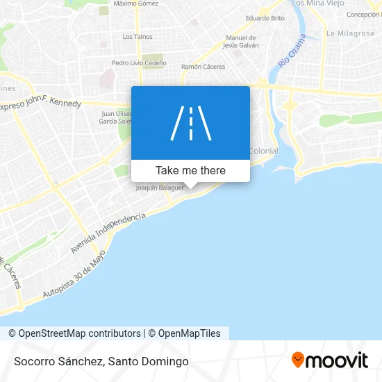 Socorro Sánchez map