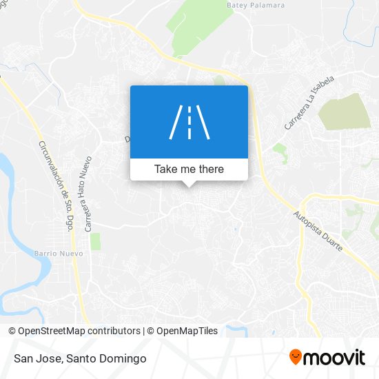 San Jose map