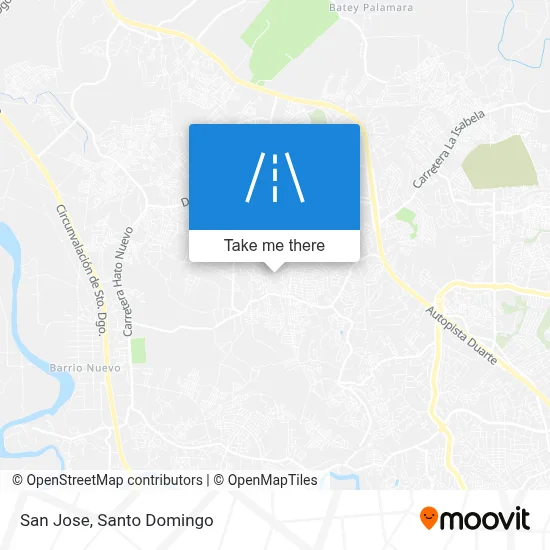 San Jose map