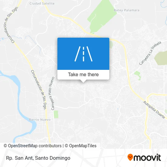 Rp. San Ant map