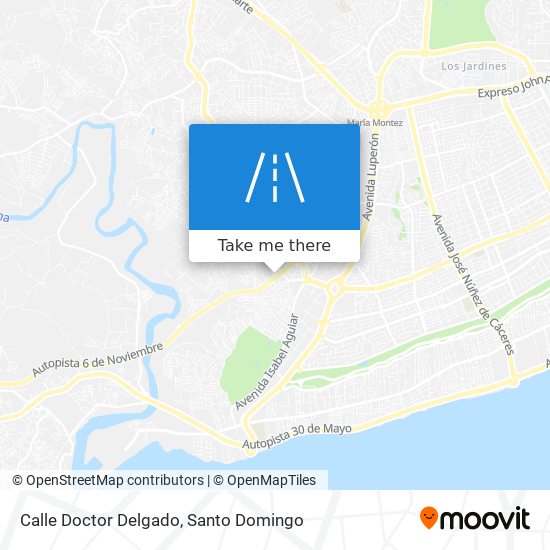Calle Doctor Delgado map