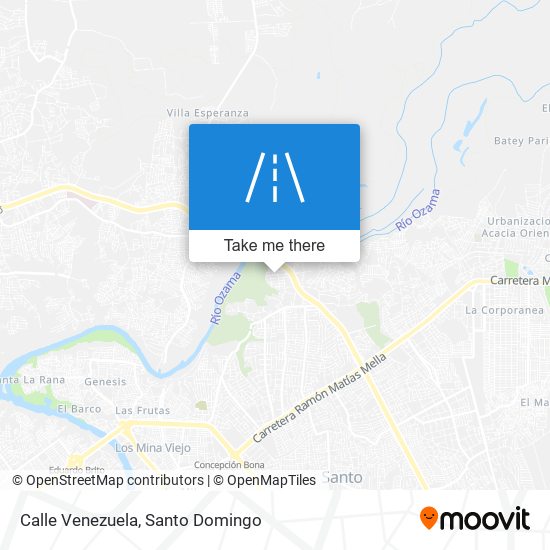 Calle Venezuela map